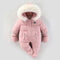 Jumpsuit Fleece-lined Quilted Cotton-padded Clothes