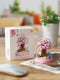 Building Block Bouquet Cherry Blossom Tree House Arbor Day Micro Particles