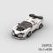 Built-up Block Series 8-grid Racing Model