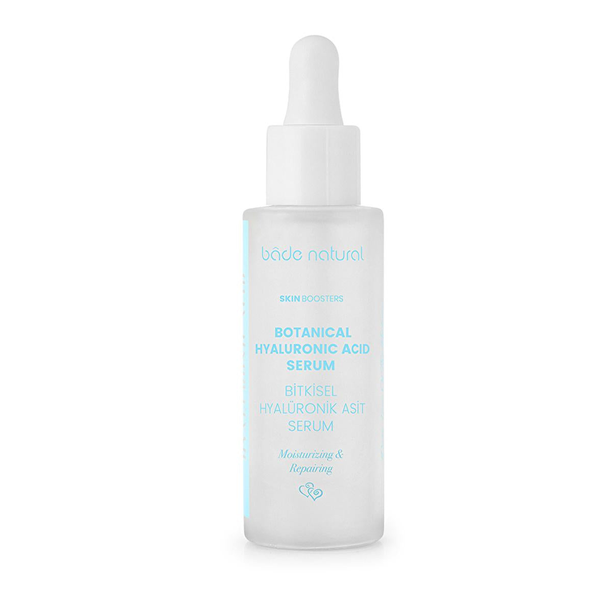 Bade Natural Hyaluronic Acid Face Serum: Intense Hydration, Anti-Aging, and Plant-Based Formula for Revitalizing Dry Skin