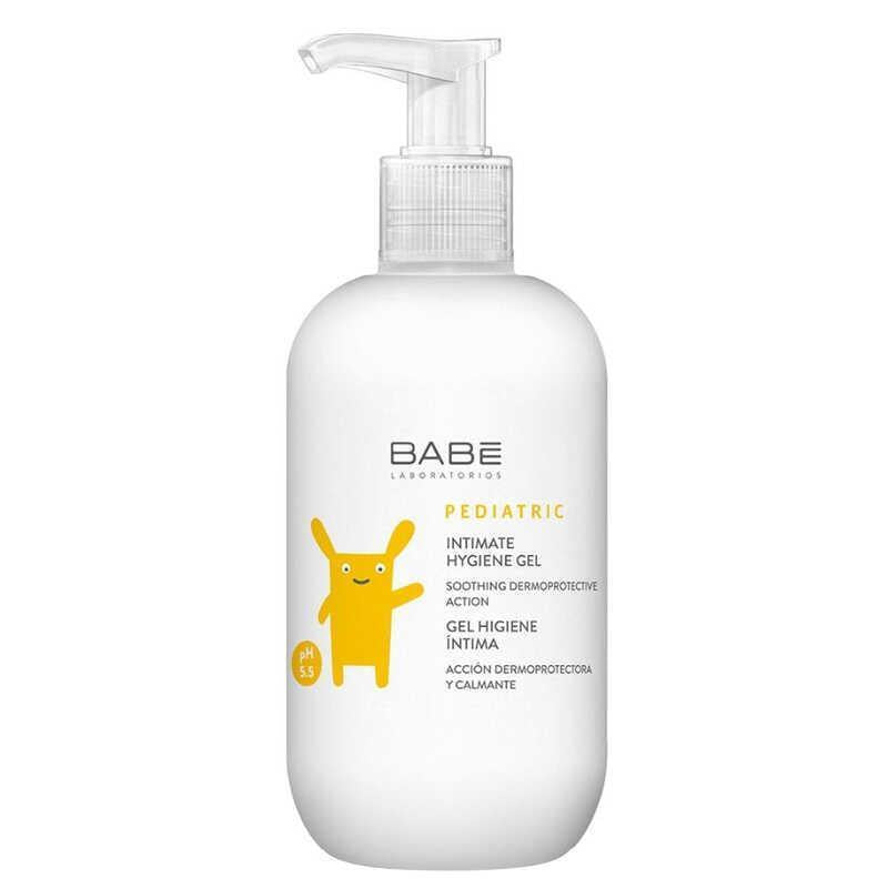 Babe Children's Intimate Hygiene Gel - Gentle, Natural, and Safe for Kids - Prebiotic & Antiseptic Properties