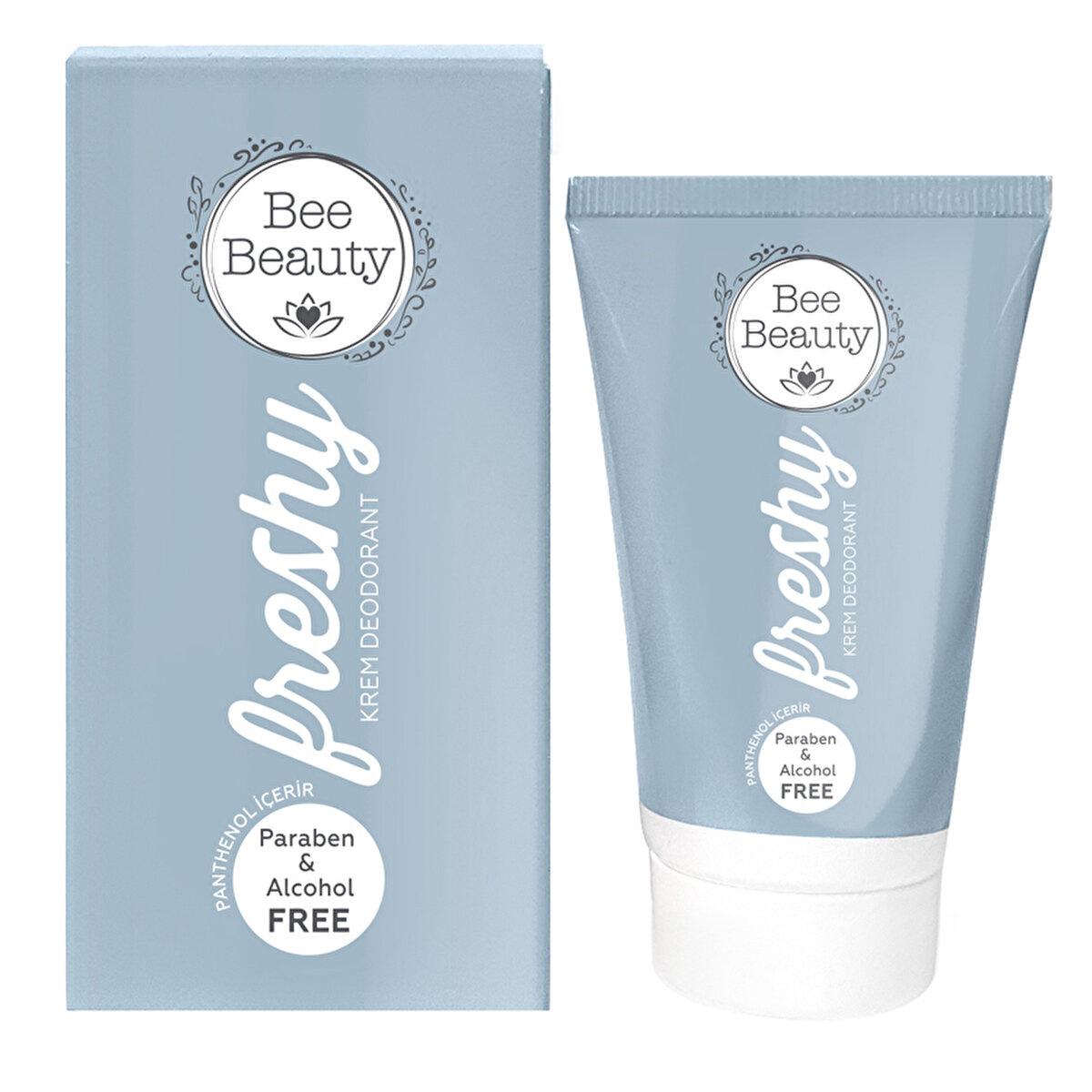 Bee Beauty Cream Deodorant Freshy: Long-Lasting, Alcohol & Paraben-Free Odor Protection for Sensitive Skin