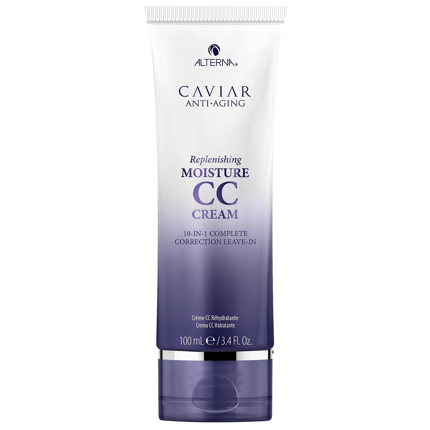 CAVIAR Anti-Aging Replenishing Moisture CC Cream - 10-in-1 Leave-in Hair Treatment & Styling Cream for Damaged Hair