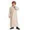Middle East Boy Robe Stand Collar Button Long Shirt