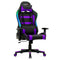 Adjustable Swivel Gaming Chair with LED Lights and Remote