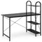 48-Inch Reversible Computer Desk with Storage Shelf
