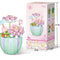 Building Block Puzzle Toy Eternal Flower Potted Mini Succulent Potted Plant