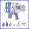 Bubble Gun Rocket Soap Bubble Machine Electric Space Launcher Continues To Produce Bubbles With LED Light
