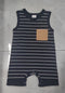 Baby Striped Sleeveless Leotard