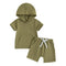 Children's Short-sleeved Shorts Two-piece Sports