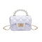 Pearl Hand One-shoulder Crossbody Chain Children's Bags