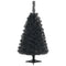 36 Inch Unlit Artificial Christmas Mini Tree with Plastic Stand-Green