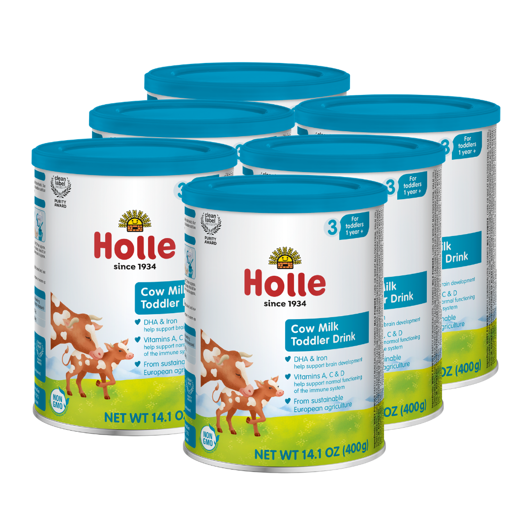 Holle Cow Milk Toddler Drink 6-Tin Bundle