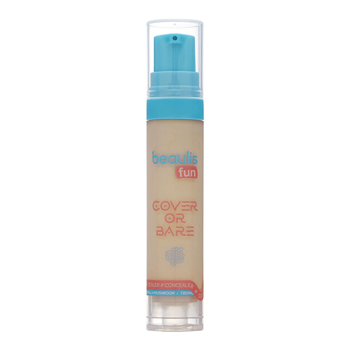 Beaulis Fun Cover or Bare Concealer 137 Almond - Lightweight Makeup Concealer for Flawless Complexion