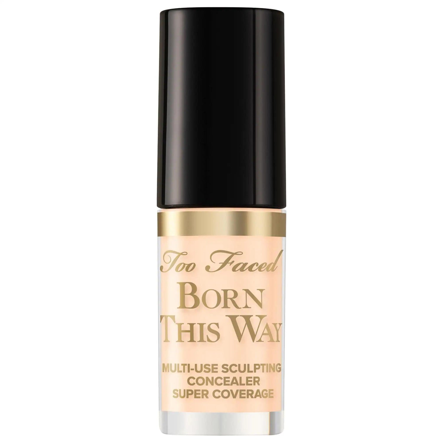 Born This Way Mini Super Coverage Concealer: Full Coverage, Natural Finish, Vegan, Cruelty-Free, Multi-Use, Hydrating