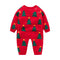 Newborn Baby Clothes Baby Crawling Clothes Thickening Out Baby Harness