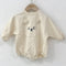 Baby cute poached egg one-piece suit