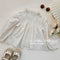 Girls' High-grade Lace Princess Long-sleeved Bottoming Shirt