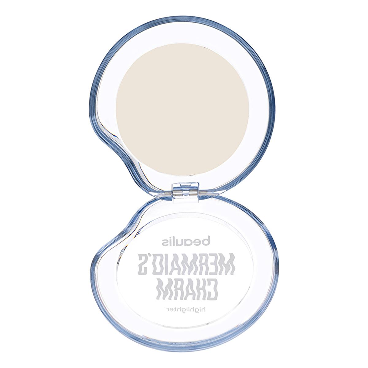Beaulis Mermaid's Charm Highlighter: White Sands Illuminator for Shimmering, Glowing Skin
