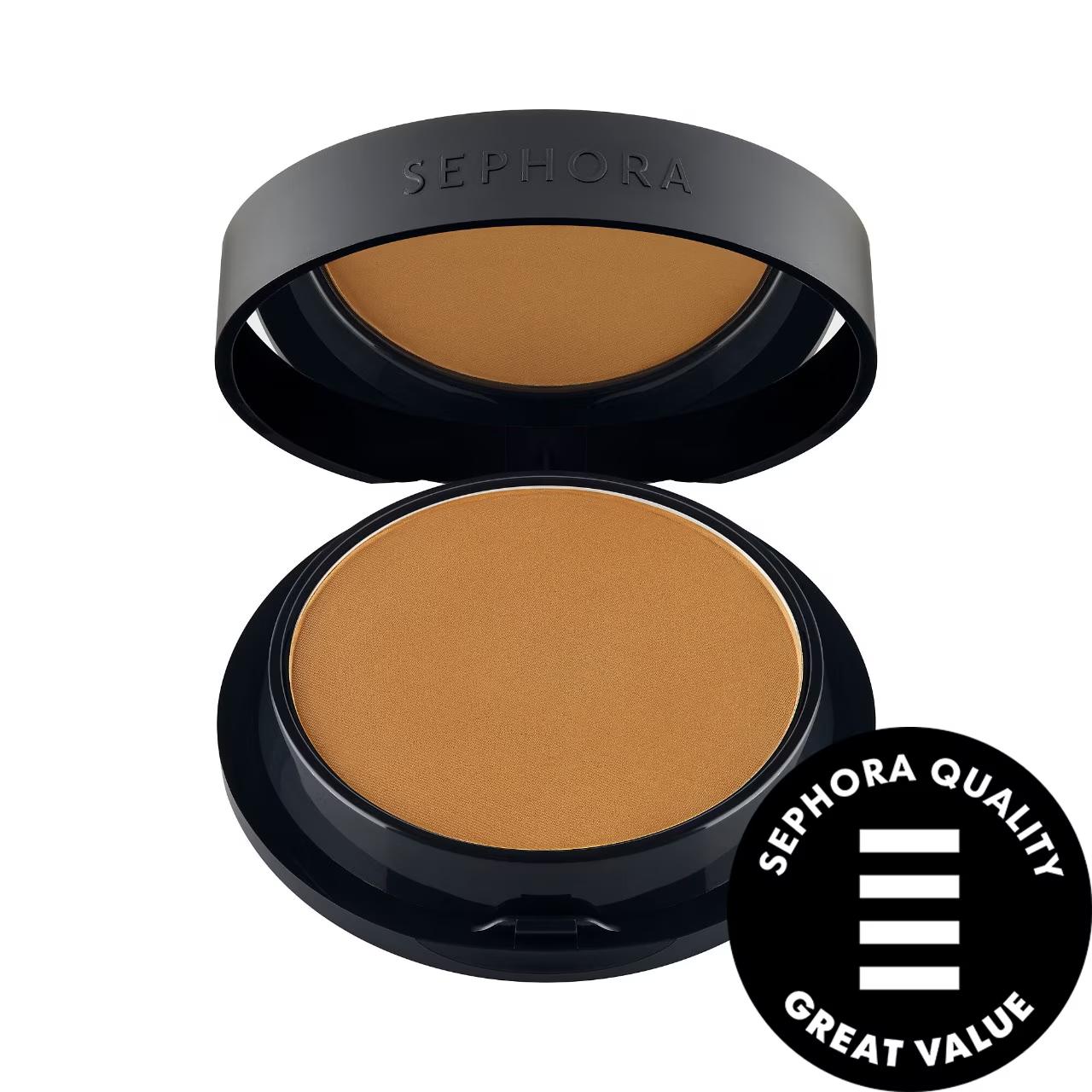 Best Skin Matte Powder Foundation - Long-Wearing, Buildable Coverage, Natural Finish