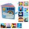 Felt Busy Board Children 3D Three-dimension Educational Learning Non-Woven Rainbow Early Education Story Book