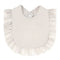 Ruffled Cotton Gauze Lace Bib Saliva Pocket