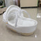 Portable Baby Bassinet Woven From Corn Husks