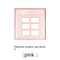 Color Window Asterism Magnetic Building Blocks Assembly