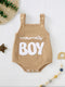 Male And Female Baby Corduroy Suspender Towel Embroidery