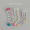 Children's Socks Summer Color Matching Plaid Korean Baby