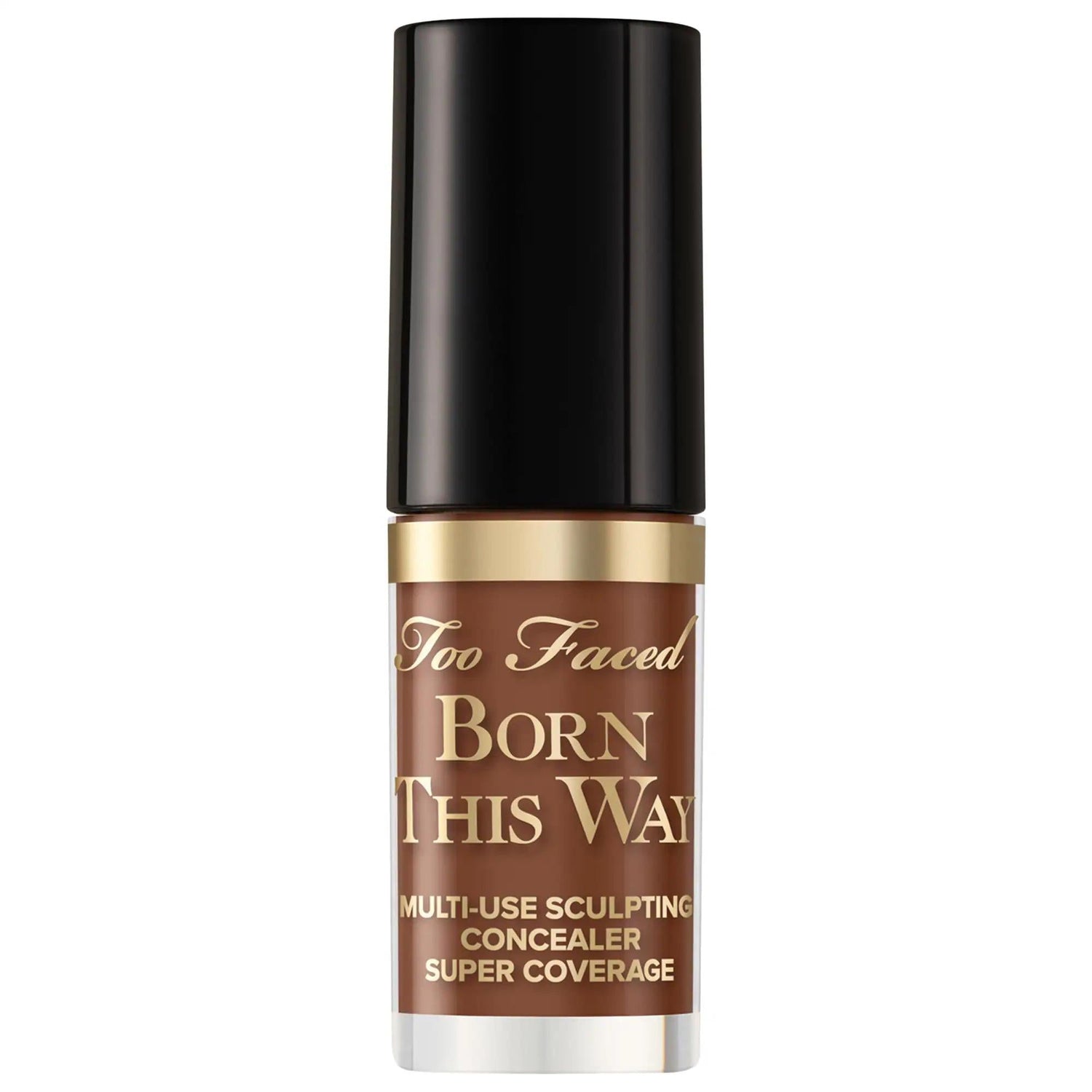 Born This Way Mini Super Coverage Full Coverage Multi-Use Concealer: Vegan, Cruelty-Free, Hydrating & Natural Finish - Conceal Imperfections & Contour