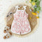 Summer New Girls' Jumpsuit Printed Sling