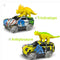 Children's Electric Assembled Track Racing Simulation Animal Tyrannosaurus Dinosaur Toy Puzzle Boy Gift
