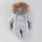 Jumpsuit Fleece-lined Quilted Cotton-padded Clothes