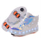 Children's Double-wheel Deformed Wings LED Luminous Rollerskate
