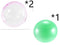 Inflatable ball transparent bubble ball toy