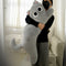 Plush Black Cat Throw Pillow