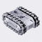 Mechanical Rotating Decompression Hand Pieces Metal Toy Tank