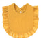 Ruffled Cotton Gauze Lace Bib Saliva Pocket