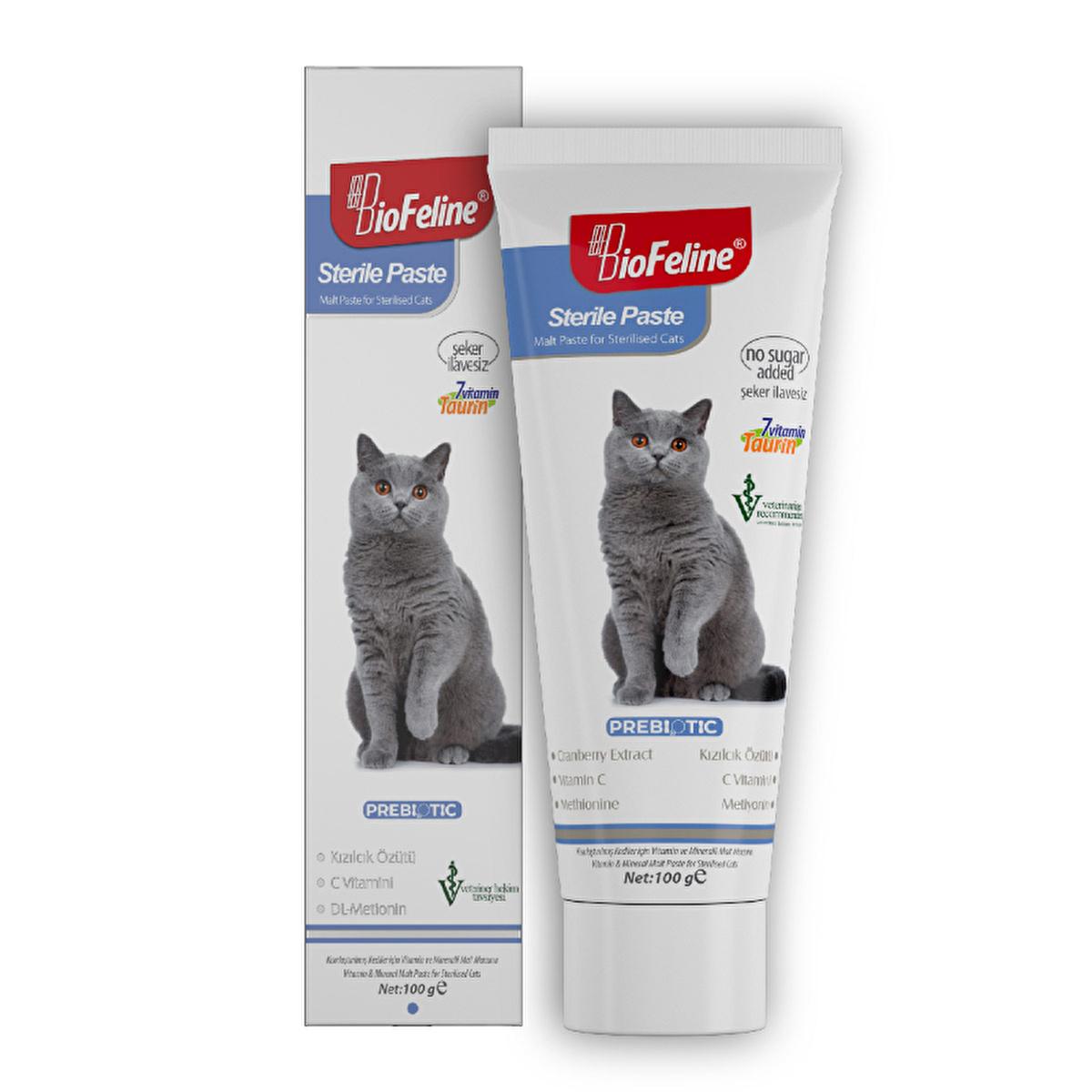 Biofeline Cat Multivitamin Paste for Feline Health & Wellness - 100g