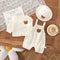 Baby Summer Wear Gauze Suspender Pants Thin Hooded