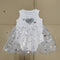 Girl's Mesh Sequins Love Sleeveless Dress