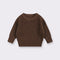 Simple Solid Color Girls' Round Neck Base Knitwear