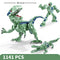 Boy Dinosaur Building Blocks Mechanical Tyrannosaurus Rex Puzzle Assembly Toy