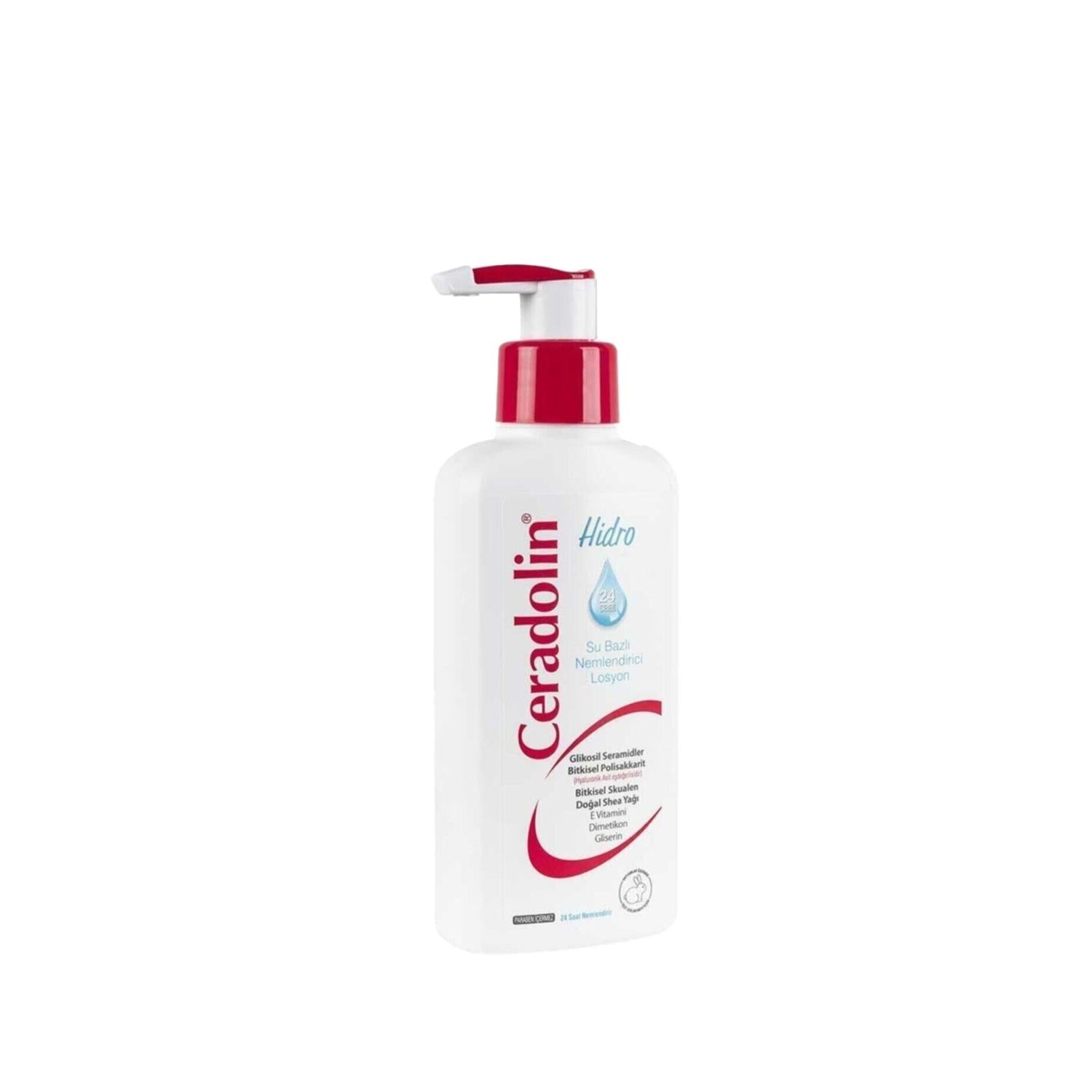 Ceradolin Water-Based Moisturizing Lotion for Dry Skin - 200ml, Hydrating Skincare for Sensitive Skin