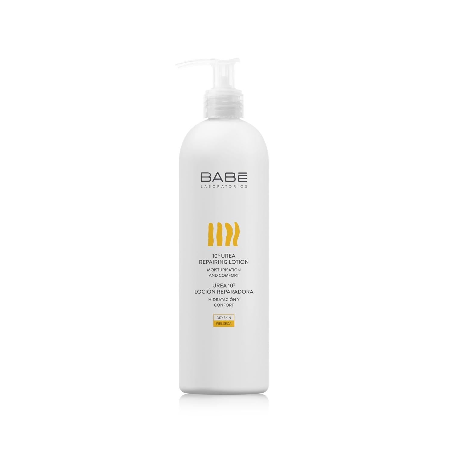 Babe 10% Urea Skin Repair Lotion for Dry Skin - Intense Hydration, Repair and Protect - 500ml Size