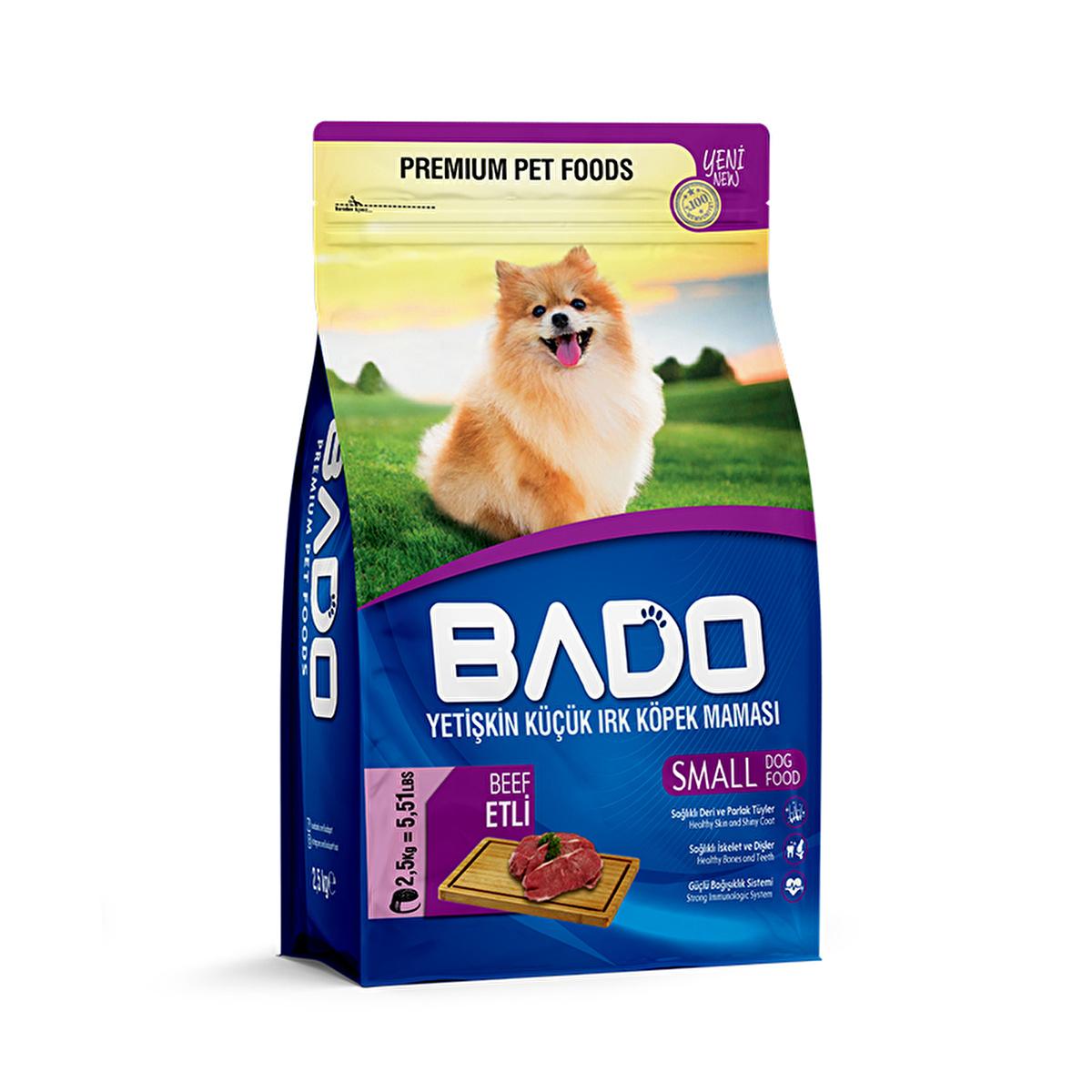 Bado Adult Small Breed Dog Food with Red Meat - High Protein, Grain-Inclusive Premium Nutrition