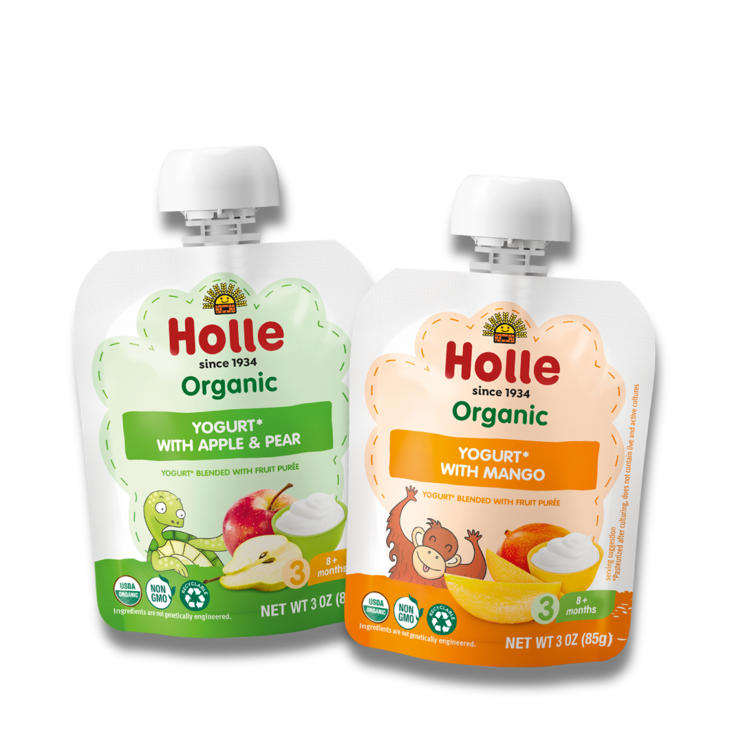 Holle Fresh Flavors Yogurt Pouches Bundle
