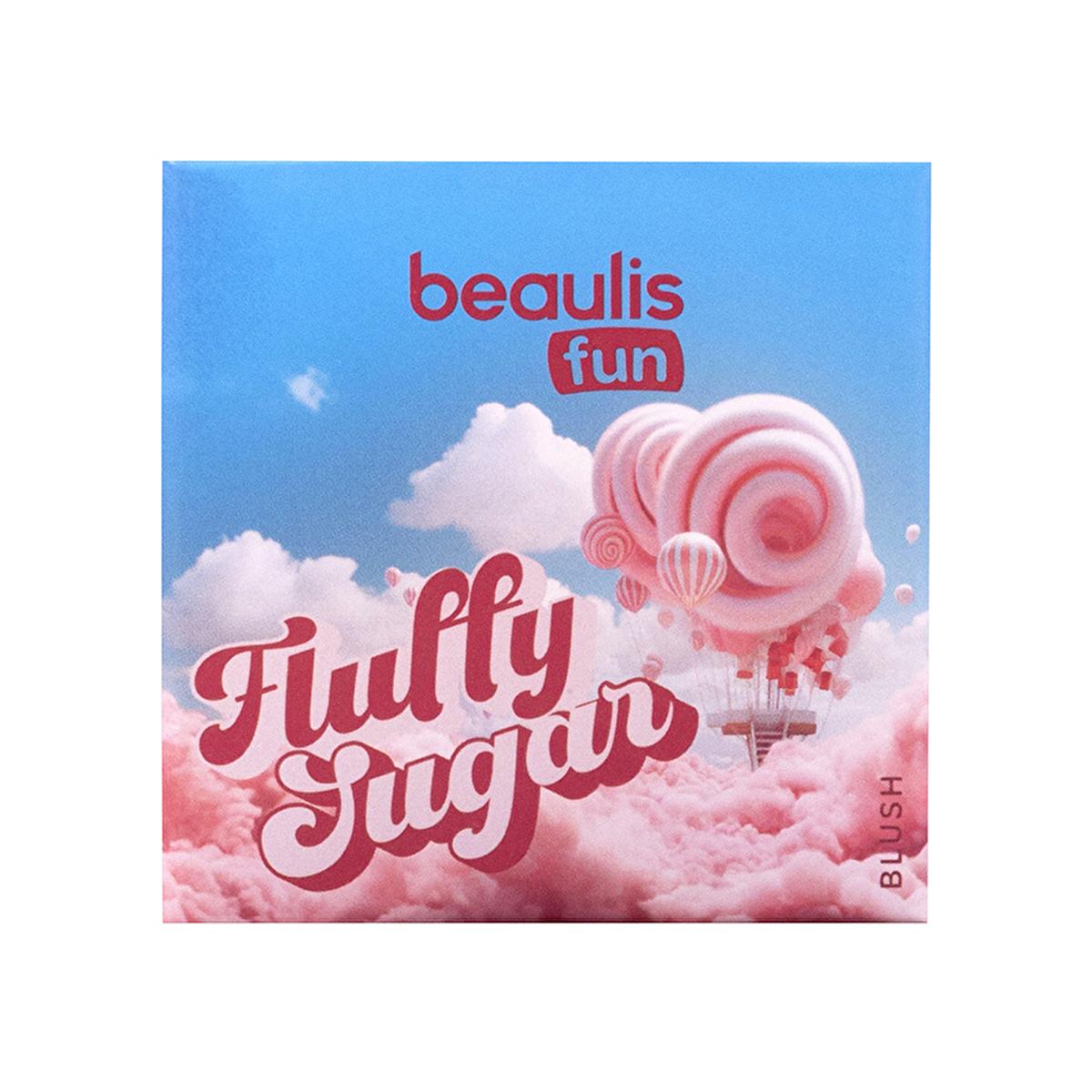 Beaulis Fun Fluffy Sugar Powder Blush 652 Berry Bliss - Natural-Looking Long-Lasting Blush for Various Skin Tones