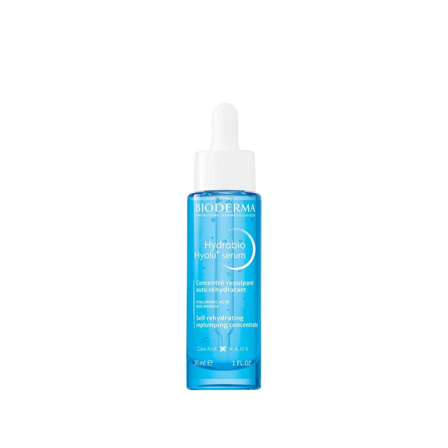 Bioderma Hydrabio Hyalu+ Serum 30ml - Intensive Hydration Hyaluronic Acid Serum for Dry Skin
